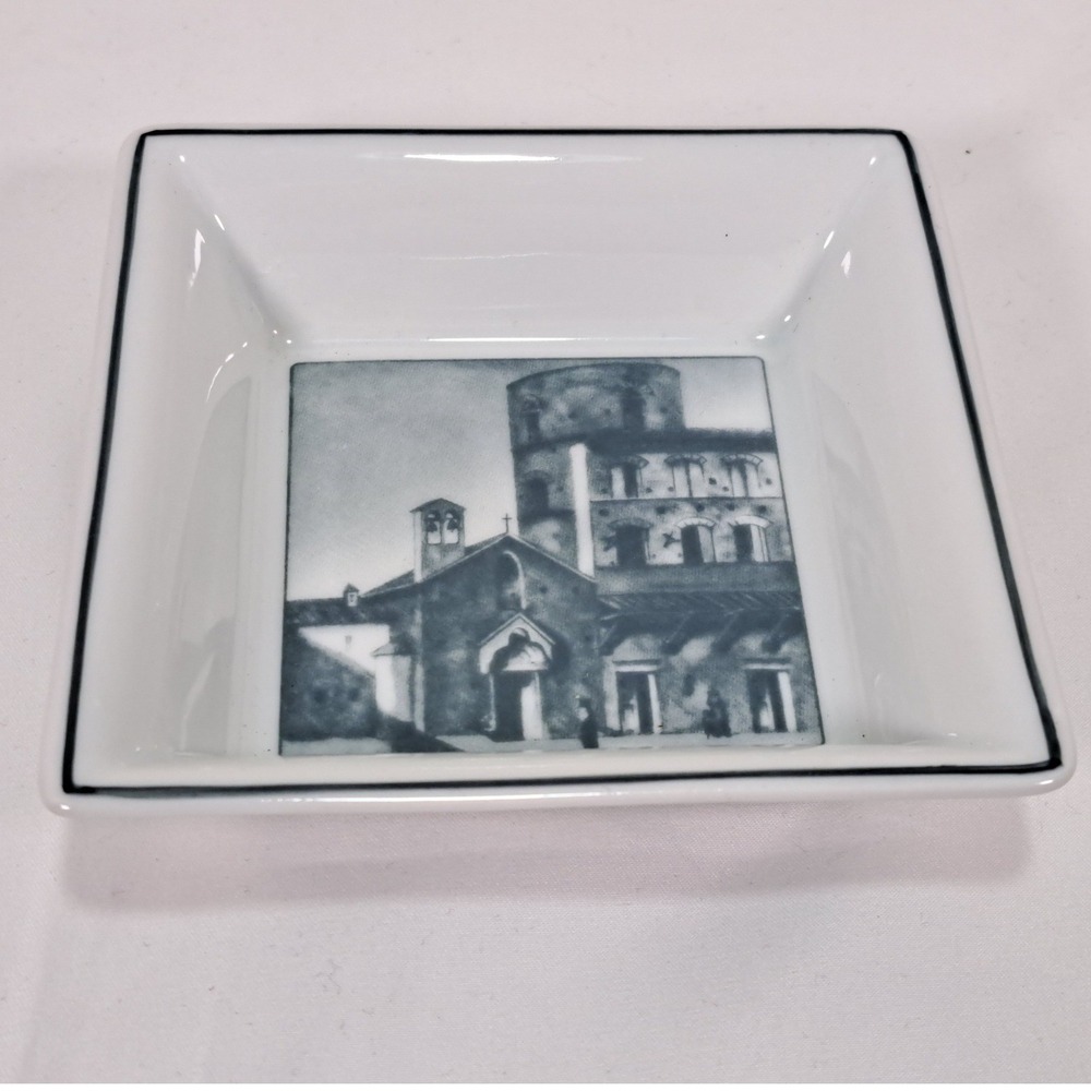 Hotel Brunelleschi Firenze Porcellana Vera Trinket Dish‎ Italy Torre Pagliazza